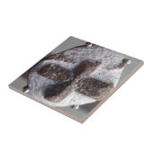 十字石、完全な水晶交差 タイル (側面)