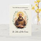 十字神の聖ヨハネ聖なる書物、 経典平和 カード (黄色い花)