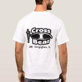 十字私はティーに単に耐えます Tシャツ (裏面)