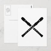 十字笛 ポストカード (正面/裏面)