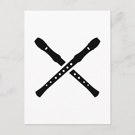 十字笛 ポストカード (正面)