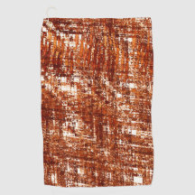 十字線と錆びた正方形のノッチ