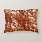 十字線と錆び角ノッチ アクセントクッション (正面)