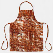 十字線と錆び角ノッチ エプロン (正面)