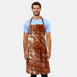 十字線と錆び角ノッチ エプロン