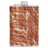 十字線と錆び角ノッチ フラスク (正面)