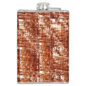 十字線と錆び角ノッチ フラスク (裏面)