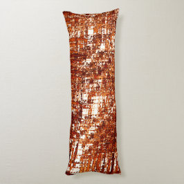 十字線と錆び角ノッチ ボディピロー