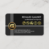 十字線ホーム修理便利屋 名刺 (正面)