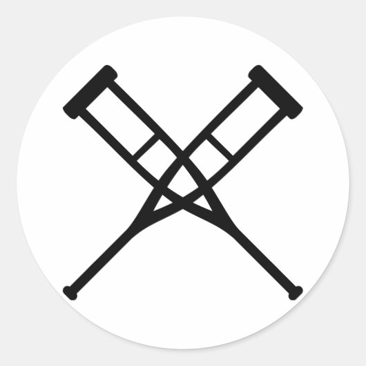 十字線 ラウンドシール (正面)