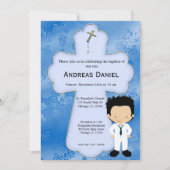 十字聖餐式の少年 招待状 (正面)