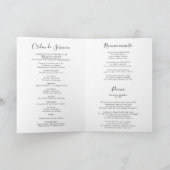 十字葬式スペインの追悼行事 カード (内部)