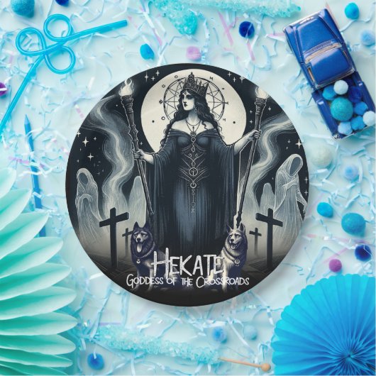 十字路のヘケートの女神の幽霊 ペーパープレート (パーティー)