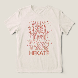 十字路の女神ヘカテTシャツ トライブレンドTシャツ