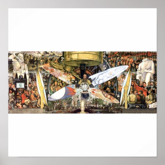 十字路の男 ポスター (正面)