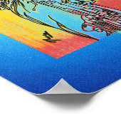 十字路の自由の像のポスター ポスター (角)