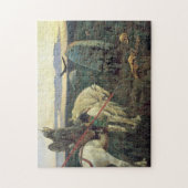 十字路の騎士 ジグソーパズル (縦)