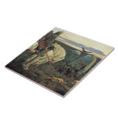 十字路の騎士 タイル (側面)