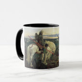 十字路の騎士 マグカップ (正面左)