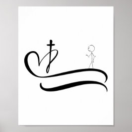 十字路への道 – ライトデザイン ポスター