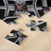 十字路ジグソーパズル ジグソーパズル (側面)