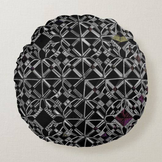 十字路ラウンドクッションで結合 ラウンドクッション (正面)