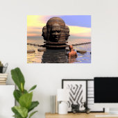 十字路 ポスター (ホームオフィス)