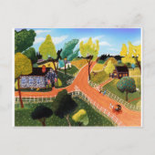 十字路 ポストカード (正面)