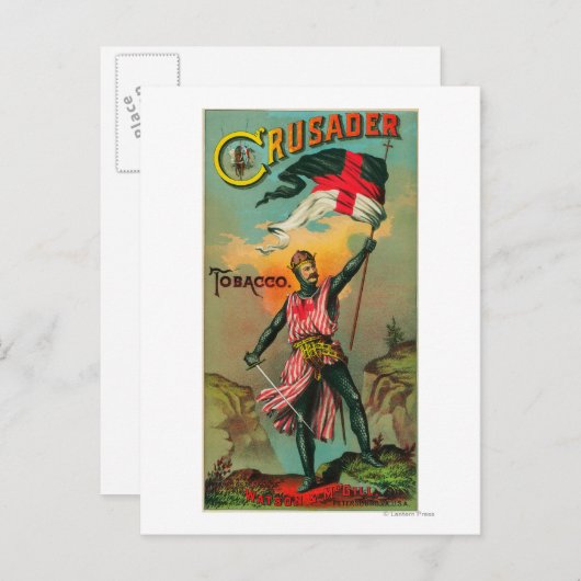 十字軍たばこラベルペテルブルク, VA ポストカード (正面/裏面)