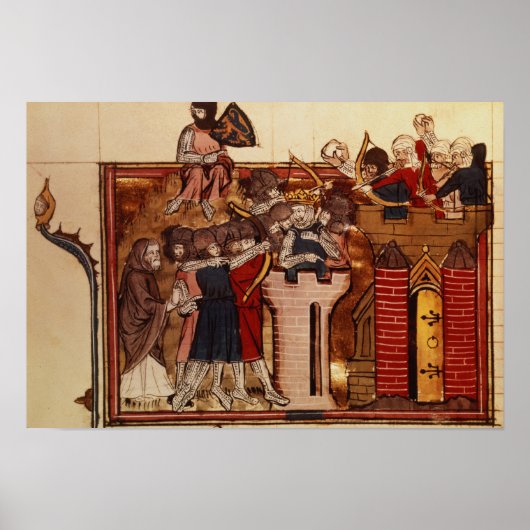 十字軍によるエルサレムへの攻撃 ポスター (正面)