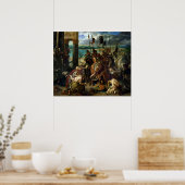 十字軍によるコンスタンチノープルへの侵入 ポスター (キッチン)