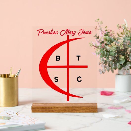 十字軍の巫女 アクリルサイン (ウェディング)