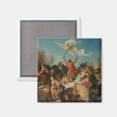 十字軍ゴドフリーフランスの・ド・ブイヨン マグネット (正面/裏面)