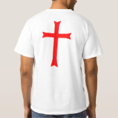 十字軍モダン者 Tシャツ (裏面)