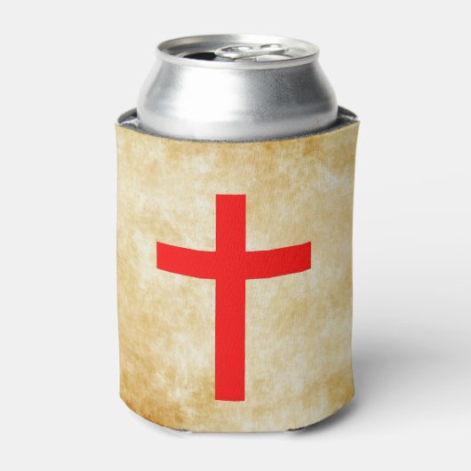 十字軍十字架 缶クーラー (缶正面)