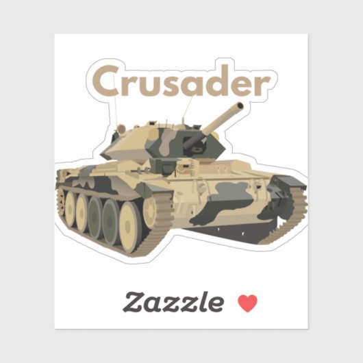 十字軍第2次世界大戦大戦車 シール (シート)