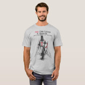 十字軍騎士団テンプラール士神 Tシャツ (正面フル)