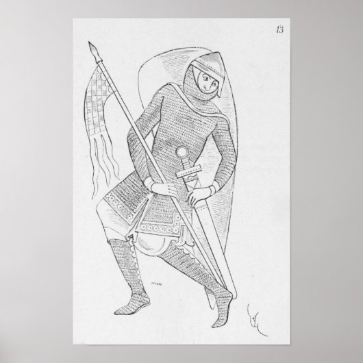 十字軍騎士 ポスター (正面)