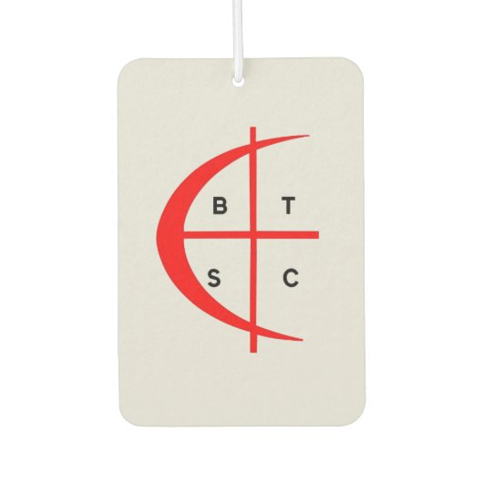 十字軍 カーエアーフレッシュナー (正面)