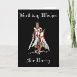 十字軍/ナイトグリーティングカード カード