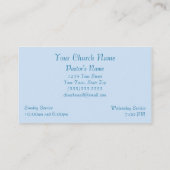 十字雲教会 名刺 (裏面)