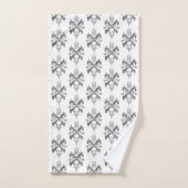 十字骨のフィレット バスタオルセット (ハンドタオル)