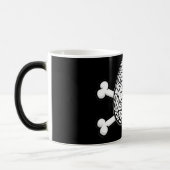 十字骨マグカップを持つ脳 モーフィングマグカップ (左)