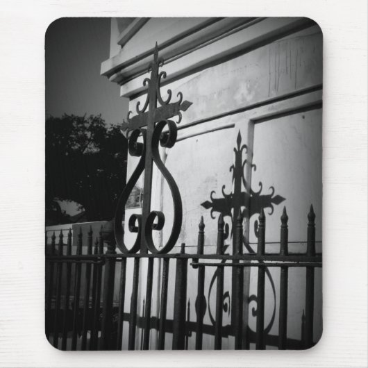 十字1の影 マウスパッド (正面)