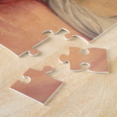 十字1540-45年を運んでいるキリスト(パネルの油) ジグソーパズル (側面)