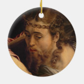 十字1540-45年を運んでいるキリスト(パネルの油) セラミックオーナメント (裏面)