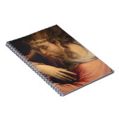 十字1540-45年を運んでいるキリスト(パネルの油) ノートブック (右側)