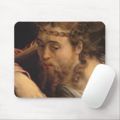 十字1540-45年を運んでいるキリスト(パネルの油) マウスパッド (マウス)