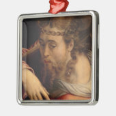 十字1540-45年を運んでいるキリスト(パネルの油) メタルオーナメント (左)