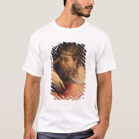 十字1540-45年を運んでいるキリスト(パネルの油) Tシャツ (正面)